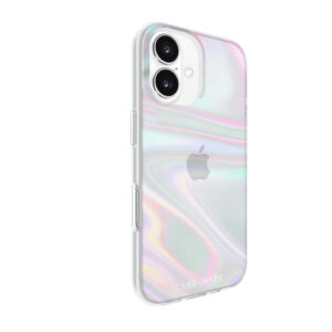 Case-Mate Soap Bubble - dėklas skirtas Apple iPhone 16 Iridescent - Image 3