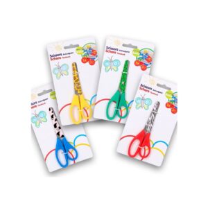 Topwrite - Scissors 13 cm with an animal pattern (Green) - Image 4
