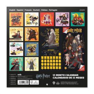 Harry Potter - 2024 wall calendar (30 x 30 cm) - Image 3