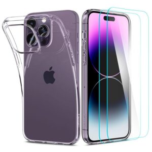 Spigen Crystal Pack - Set of dėklas skirtas Apple iPhone 14 Pro Max + Protective Glass Clear - Image 1