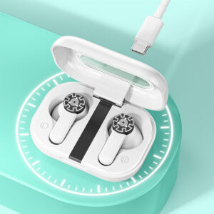 WEKOME VA06 Vanguard Series - Bluetooth V5.2 TWS wireless headphones with charging case (White) - Image 5