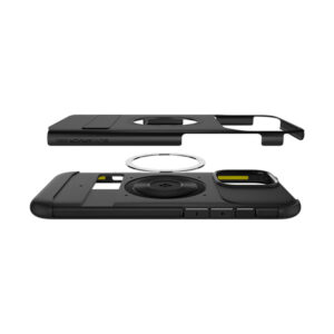 Spigen Slim Armor Mag MagSafe - dėklas skirtas Apple iPhone 16 Pro Max Black - Image 6