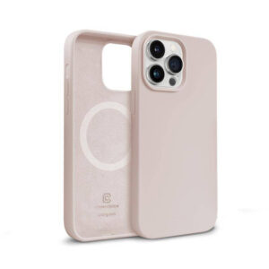 Crong Color Cover Magnetic dėklas skirtas Apple iPhone 14 Pro Max Sand Pink - Image 1