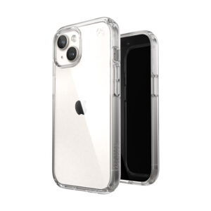 Speck Presidio Perfect-Clear - dėklas skirtas Apple iPhone 16e / Apple iPhone 15 / Apple iPhone 14 / Apple iPhone 13 Clear - Image 1