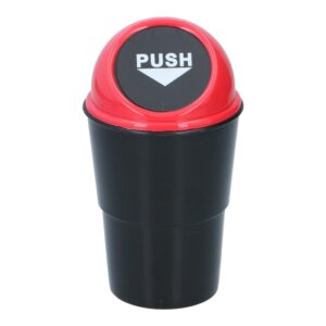 Dunlop - Car Trash Bin 400 ml 10x17 cm (Red / Black)
