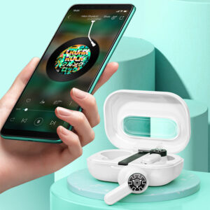 WEKOME VA06 Vanguard Series - Bluetooth V5.2 TWS wireless headphones with charging case (White) - Image 6