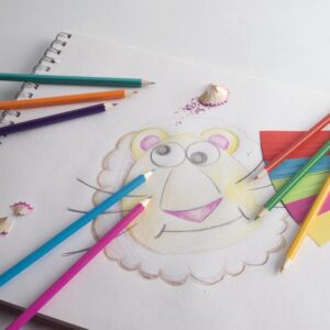 Topwrite - Set of double-sided pencils 24 colours/12 pcs. - Image 2