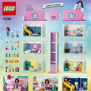 Konstruktorius LEGO Gabės lėlių namai 10788 - Image 2