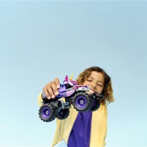 LEGO Technic Monster Jam Sparkle Smash su diskų įtaisu typu pull-back 42220 - Image 3