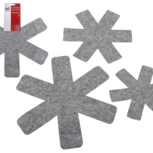 PADĖKLAI PUODAMS IR KEPTUVĖMS 3VNT PILKI