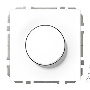 Šviesos reguliatorius LIREGUS MODERN, baltos matinės spalvos