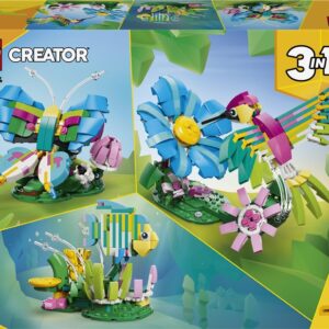 LEGO CREATOR 3 IN 1 31384 Wild Animals: Colorful Hummingbird - Image 2