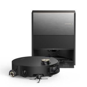 Dulkių siurblys - robotas Dreame Aqua10 Roller, juoda - Image 2