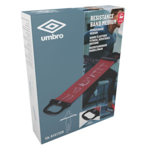 Umbro - Exercise resistance band Medium (Red) - Image 5