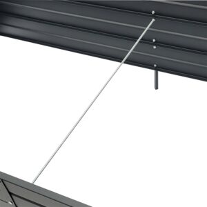 Pakelta lysvė Klasika, 150 cm x 75 cm x 30cm - Image 3