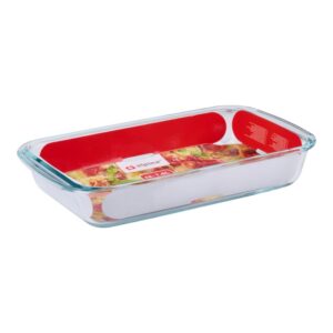 Alpina - Glass ovenproof dish for baking, rectangular, 29.5x17.5x5 cm, 1.6 L - Image 2