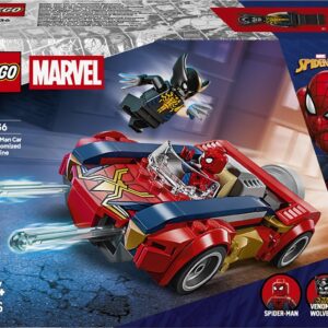 Konstruktorius LEGO® Žmogaus voro automobilis 76336, 134vnt.