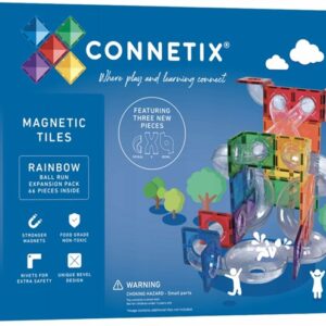 Magnetinis konstruktorius Connetix Rainbow Rutuliuko trasa - Image 1