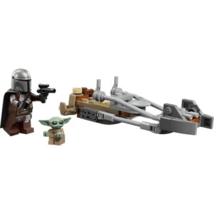 Konstruktorius LEGO® Star Wars™ greitaeigis motociklas,58vnt - Image 3