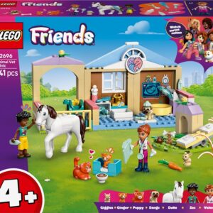 Konstruktorius LEGO® Friends Veterinarijos 42696, 141 vnt.