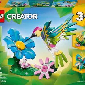 LEGO CREATOR 3 IN 1 31384 Wild Animals: Colorful Hummingbird
