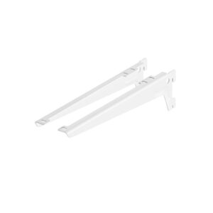 Laikiklis angle baltas 230mm. 2vnt