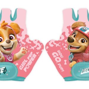 Dviratininko pirštinės Paw Patrol, rožinės