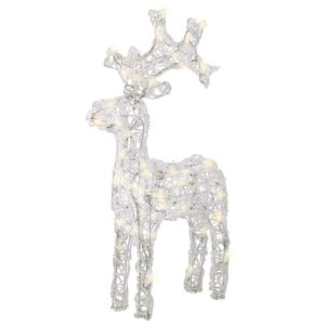 LED dekoracija Elnias, H61 cm, 50 LED