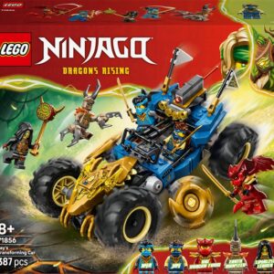 Konstruktorius LEGO® Ninjago Jay automobilis 71856, 387 vnt.