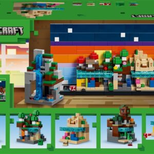 Konstruktorius LEGO® Minecraft Mini Biomes 21589, 797 vnt. - Image 2