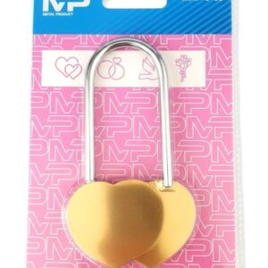 Pakabinama spyna "Dviguba širdis" MAP-S-60, aukso - Image 2