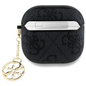 Guess 4G Charm Collection - dėklas skirtas AirPods 4 (Black) - Image 2