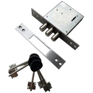 Įleidžiamoji spyna MP GOR, 30.01, CP, chromuota, chromo - Image 1