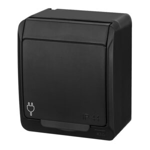 Kištukinis lizdas ELEKTRO-PLAST HERMES, IP44