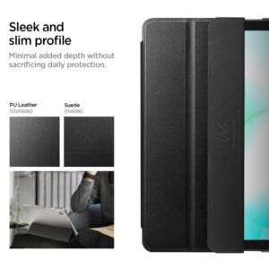 Spigen Smart Fold Galaxy Tab A9 / A11 8.7 X110 / X115 / X133 / X135 matinės juodos spalvos - Image 10