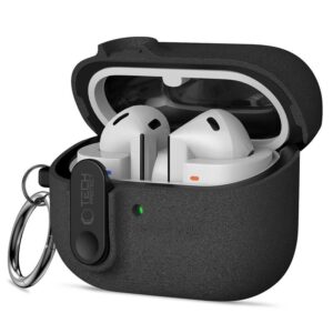 Tech-Protect Slim Hook dėklas ausinėms Samsung Galaxy Buds 3 / 3 FE / 3 Pro juodos spalvos