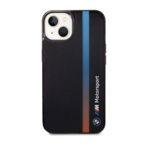 BMW Tricolor Stripe - dėklas skirtas Apple iPhone 14 Black - Image 3