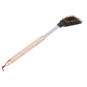 BBQ - grill cleaning brush 2 in 1 brush plus scraper - Image 4