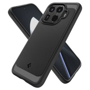 Spigen Rugged Armor dėklas telefonui Xiaomi 15T Pro matinės juodos spalvos - Image 11