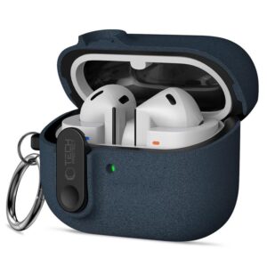 Tech-Protect Slim Hook dėklas ausinėms Samsung Galaxy Buds 3 / 3 FE / 3 Pro mėlynos spalvos