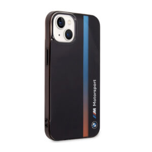 BMW Tricolor Stripe - dėklas skirtas Apple iPhone 14 Black - Image 4