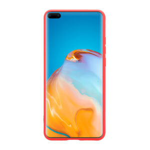 Crong Color Cover - Flexible dėklas skirtas Huawei P40 Pro Red - Image 3