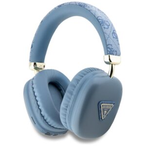 Guess 4G Triangle Logo - Wireless Over-Ear Headphones Bluetooth V5.3 blue