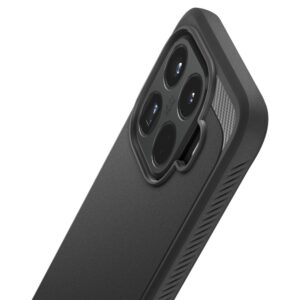 Spigen Rugged Armor dėklas telefonui Xiaomi 15T Pro matinės juodos spalvos - Image 12