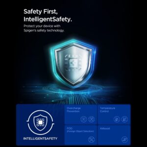 Spigen EF323MQ Essential 3in1 magnetic MagSafe belaidis įkroviklis 25W QI2.2 juodos spalvos - Image 12