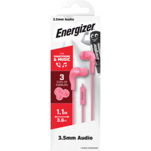 Energizer Classic CIA5 - 3.5 mm jack wired headphones Pink - Image 2