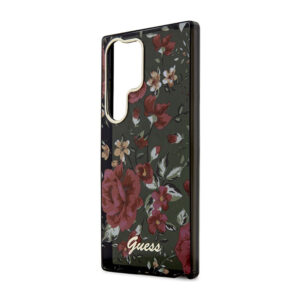 Guess Flower Collection - dėklas skirtas Samsung Galaxy S23 Ultra Khaki - Image 6