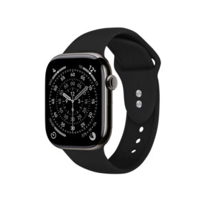 Crong Liquid – apyrankė skirta Apple Watch 38/40/41/42 mm black - Image 6