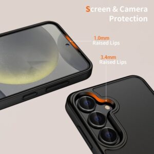 Tech-Protect MagMat dėklas Samsung Galaxy A36 / A56 / A37 5G matinė juoda - Image 5