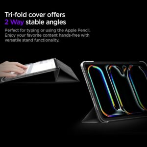 Spigen Liquid Air dėklas skirtas Apple iPad Pro 11” 5 / 6 2024-2025 juodos spalvos - Image 13